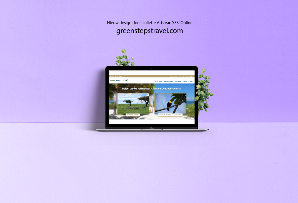 Mockup Greenstepstravel